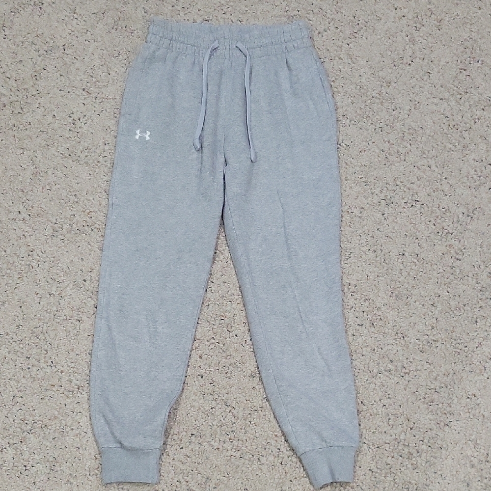 Under Armour Women's Light Gray Sweatpants